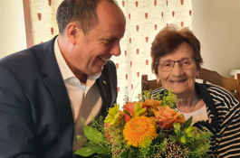 Alles Gute zum 102. Geburtstag, liebe Gabriele Lidl