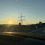 Auf der Fahrt nach Wien - Morgensonne