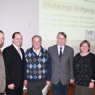 Wurde für sein Wirken geehrte: Wolfgang Wratschgo