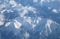 Heimflug über die Alpen