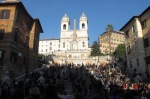 Kurzurlaub in Rom -  die Spanische Treppe