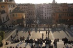 Kurzurlaub in Rom -  die Spanische Treppe