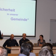 Der Sicherheitsabend im forumKLOSTER